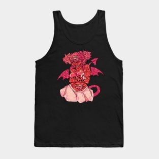 Razz Demon Monster Girl Tank Top